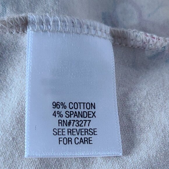 CROFT & BARROW TURTLENECK-SNOW MAN CHEER -CREAM - SIZE PXL - Picture 7 of 9